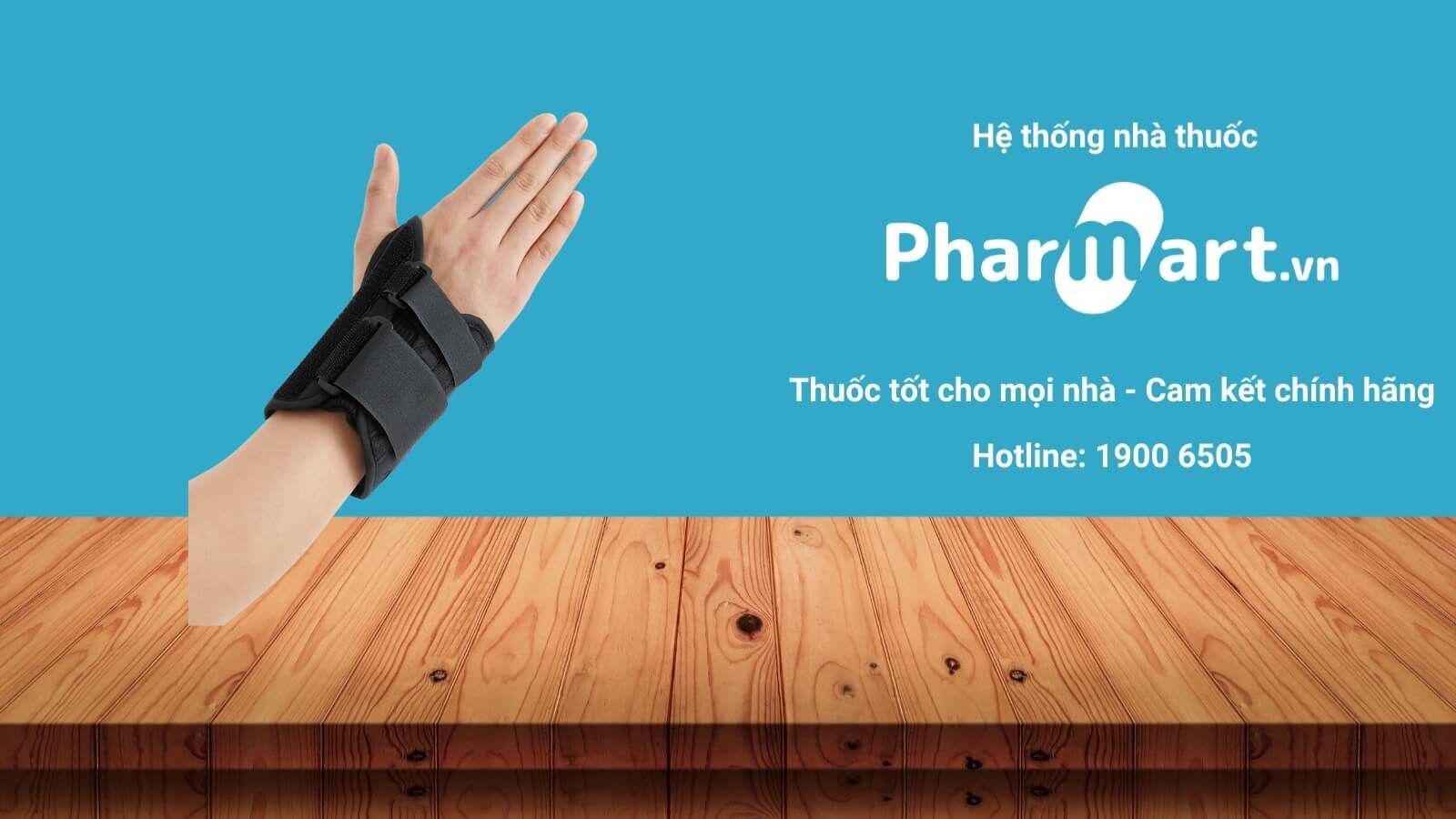 Bao đeo bảo vệ cổ tay ngắn W020 size S (Phải) được ph&acirc;n phối ch&iacute;nh h&atilde;ng tại HZ888A