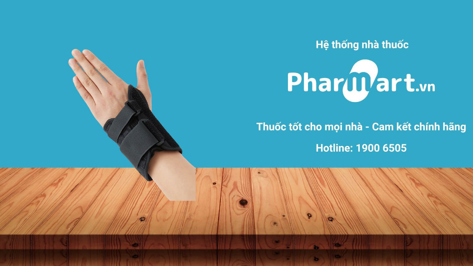 Bao đeo bảo vệ cổ tay ngắn W020 size S (Tr&aacute;i) được ph&acirc;n phối ch&iacute;nh h&atilde;ng tại HZ888A
