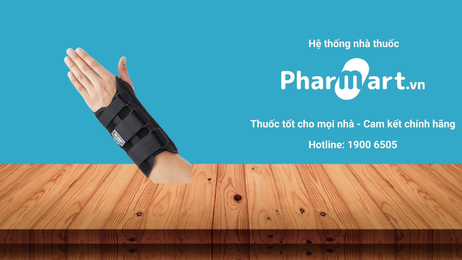 Bao đeo bảo vệ cổ tay W021 size S (Trái) được phân phối chính hãng tại HZ888A