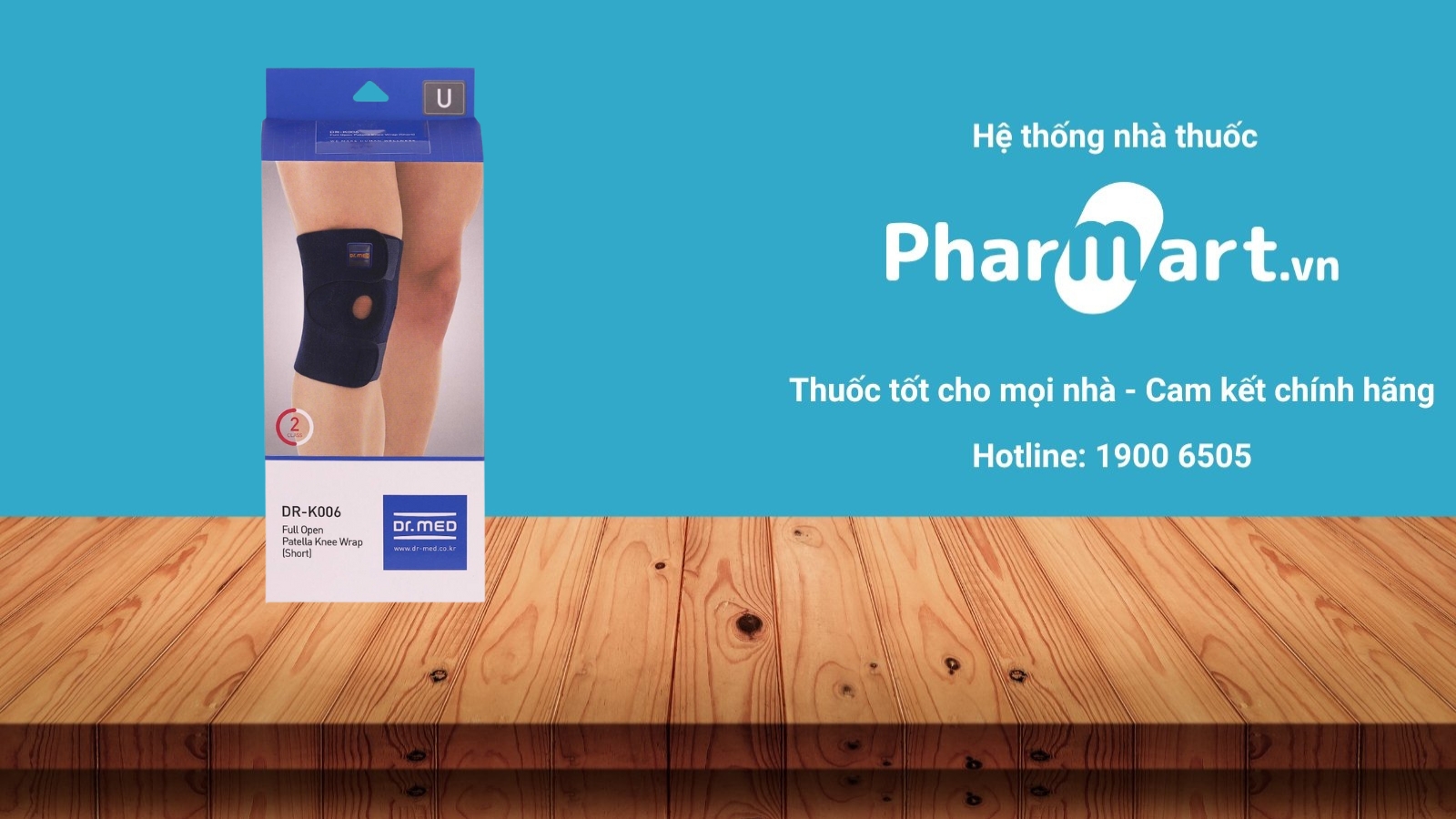 Bao đeo bảo vệ đầu gối ngắn K006 được ph&acirc;n phối ch&iacute;nh h&atilde;ng tại HZ888A