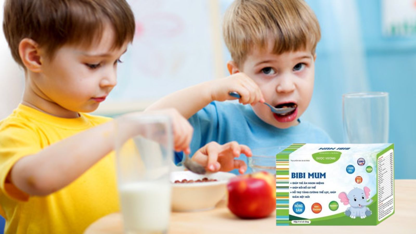 Bibi Mum - Gi&uacute;p trẻ ăn ngon, tăng sức đề kh&aacute;ng