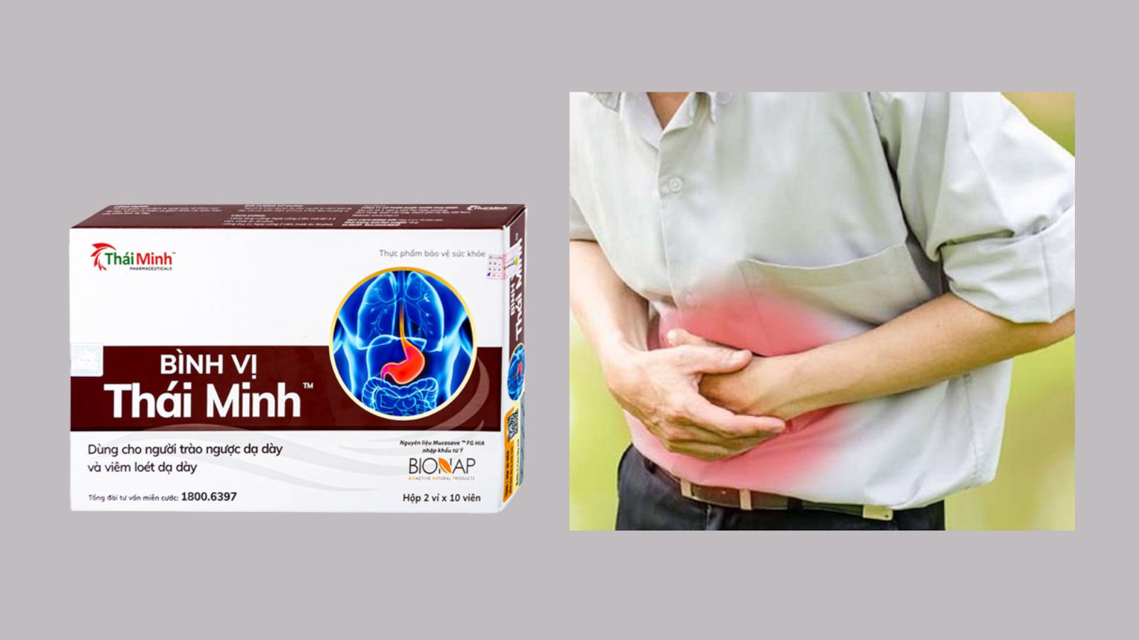 B&igrave;nh Vị Th&aacute;i Minh - Gi&uacute;p giảm triệu chứng bệnh dạ d&agrave;y