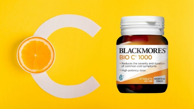 Vi&ecirc;n uống bổ sung Vitamin C cho cơ thể Bio C Blackmores (mẫu bao b&igrave; mới)