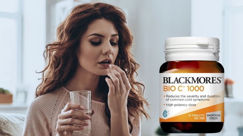 Bổ sung đủ h&agrave;m lượng Vitamin C cần thiết mỗi ng&agrave;y với Bio C Blackmores 1000mg gi&uacute;p đem lại nhiều lợi &iacute;ch cho sức khỏe.