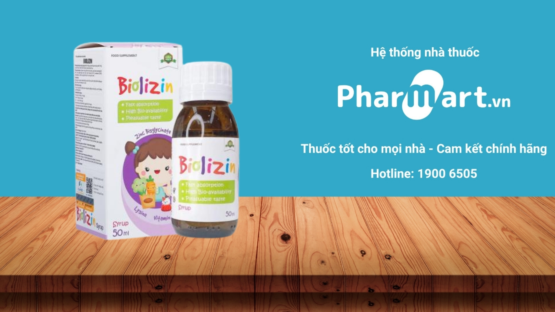 Kẽm Biolizin ch&iacute;nh h&atilde;ng