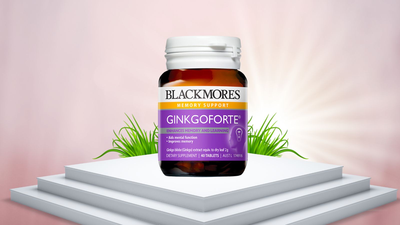Blackmores Ginkgo Forte sản phẩm gi&uacute;p tăng cường tr&iacute; nhớ