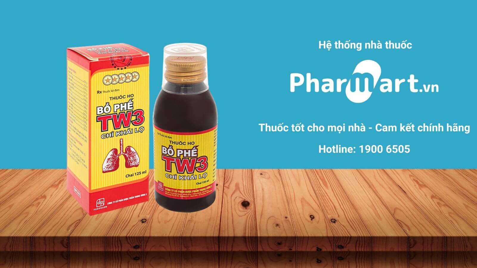 Mua ngay Bổ phế TW3 Chỉ Khái Lộ chính hãng tại Hz888a.com