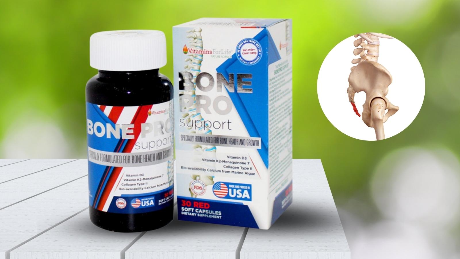 Bone Pro Support được nhập khẩu chính hãng từ Mỹ