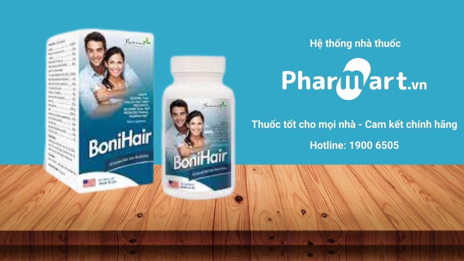 BoniHair được ph&acirc;n phối ch&iacute;nh h&atilde;ng tại HZ888A