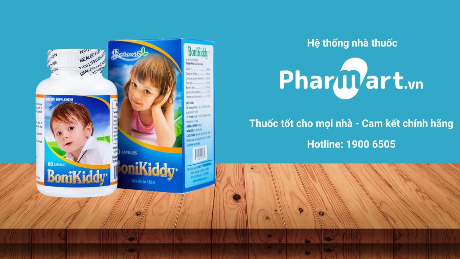 Bonikiddy+ được phân phối chính hãng tại Hz888a.com
