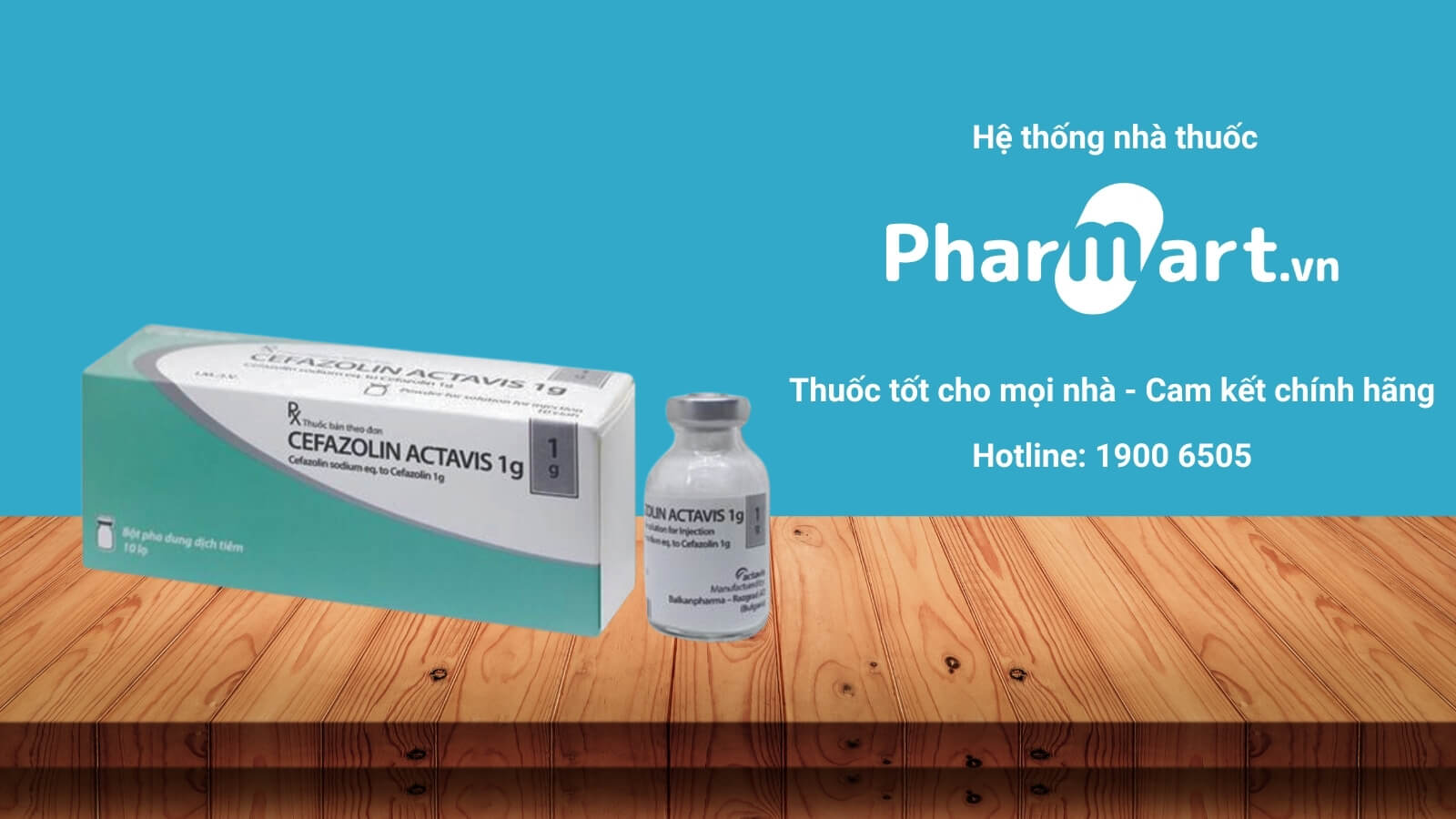 Mua ngay Cefazolin Actavis 1g tại Hz888a.com