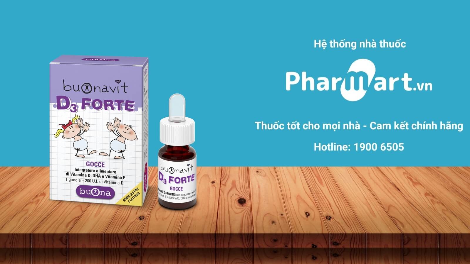 Siro Buonavit D3 Forte đang b&agrave;y b&aacute;n ch&iacute;nh thức tại Hz888a.com