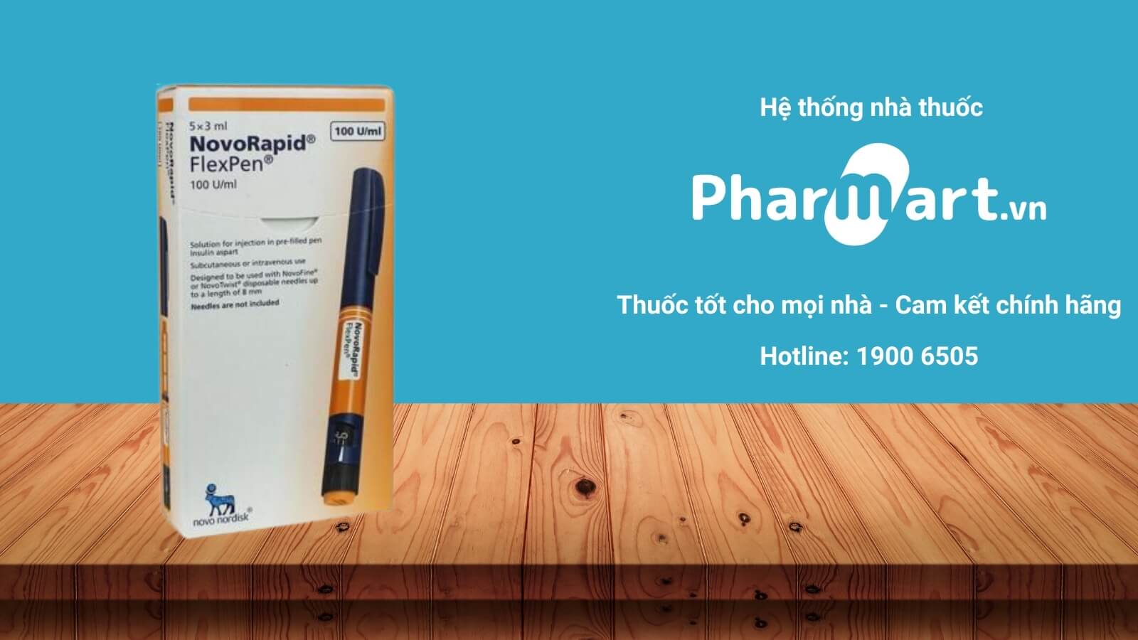 Mua B&uacute;t ti&ecirc;m Insulin Novorapid FlexPen 100ml ch&iacute;nh h&atilde;ng tại Hz888a.com