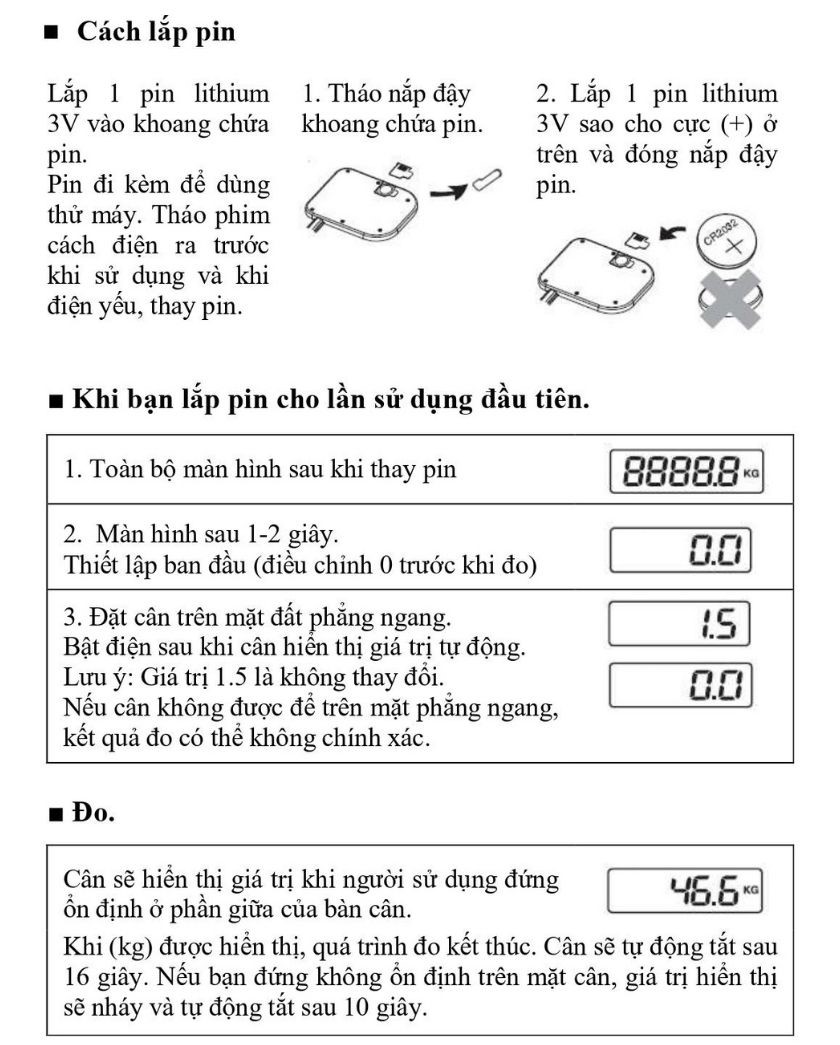 Hướng dẫn sử dụng c&acirc;n điện tử omron HN 286