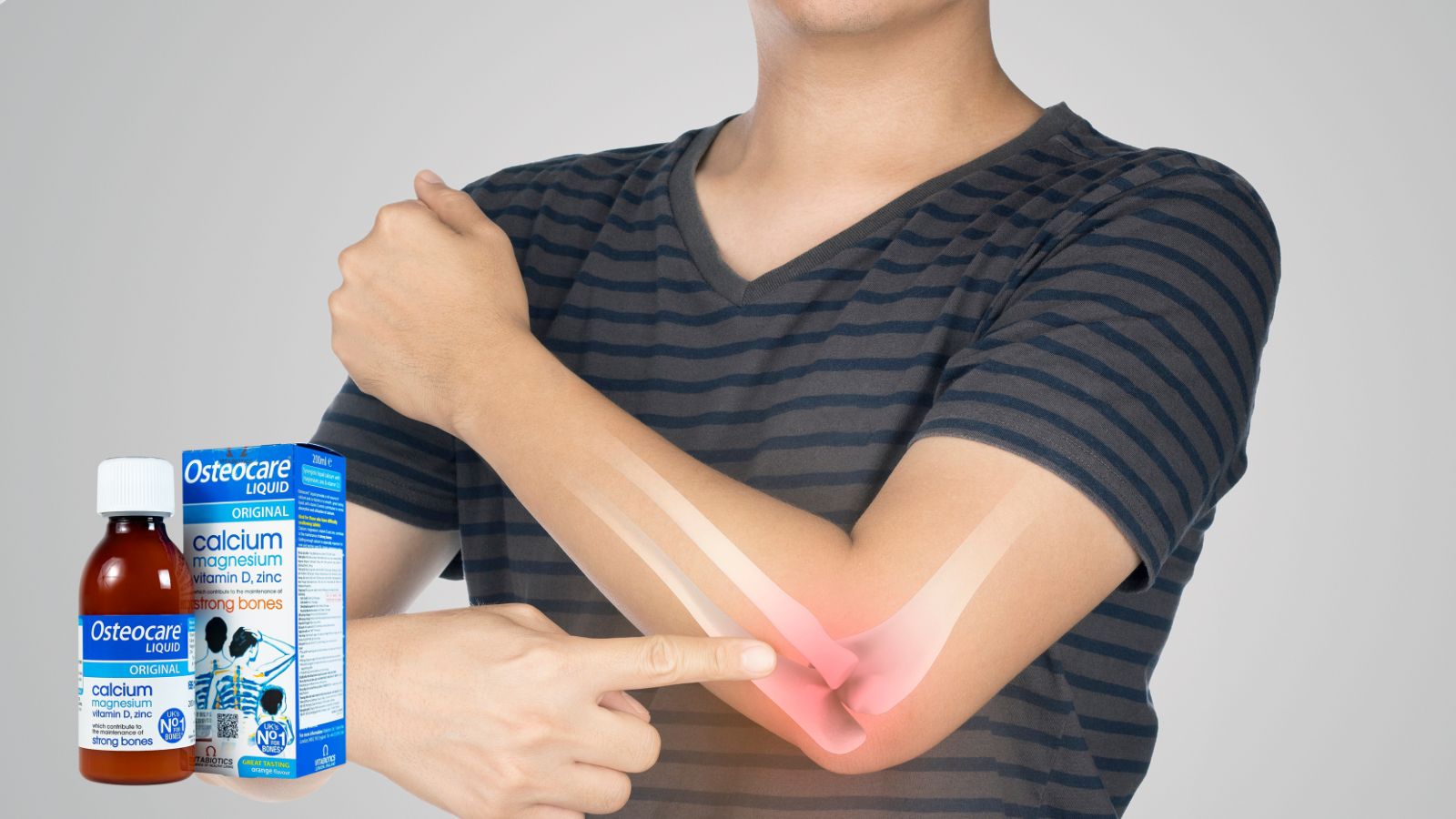 Osteocare Liquid bổ sung Canxi gi&uacute;p xương chắc khỏe