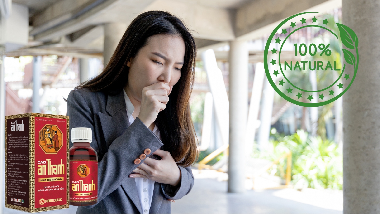 Sản phẩm chứa c&aacute;c th&agrave;nh phần chiết xuất từ thi&ecirc;n nhi&ecirc;n gi&uacute;p bổ phổi, nhuận hầu 