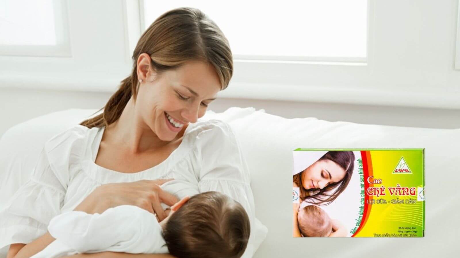 Cao Ch&egrave; Vằng Lợi Sữa Giảm C&acirc;n Lava