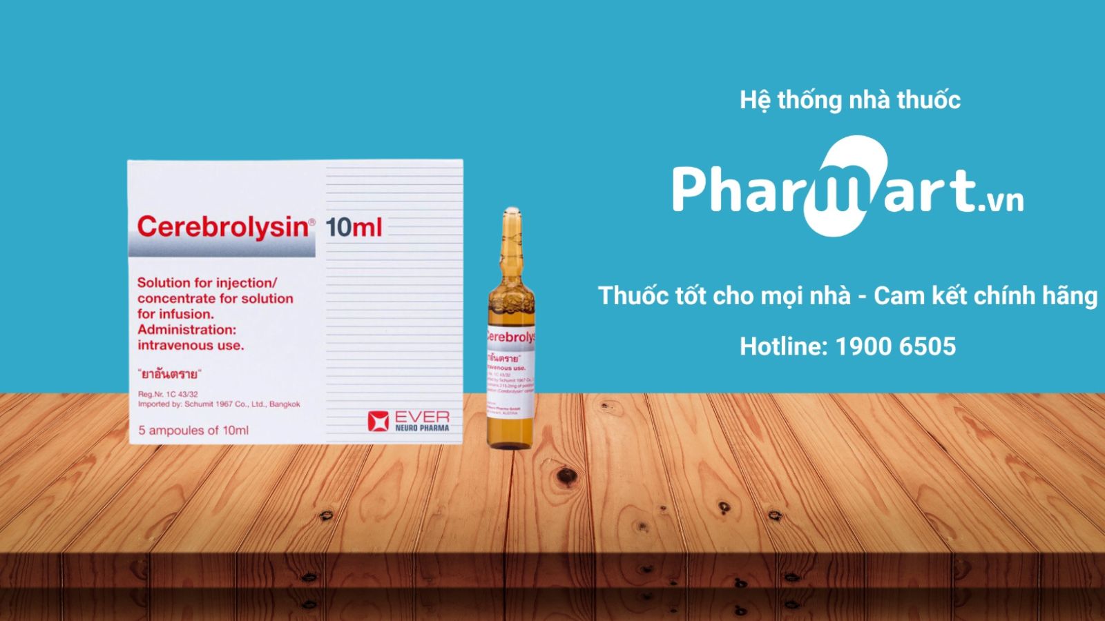 Mua ng&agrave;y Cerebrolysin 10ml ch&iacute;nh h&atilde;ng tại Hz888a.com