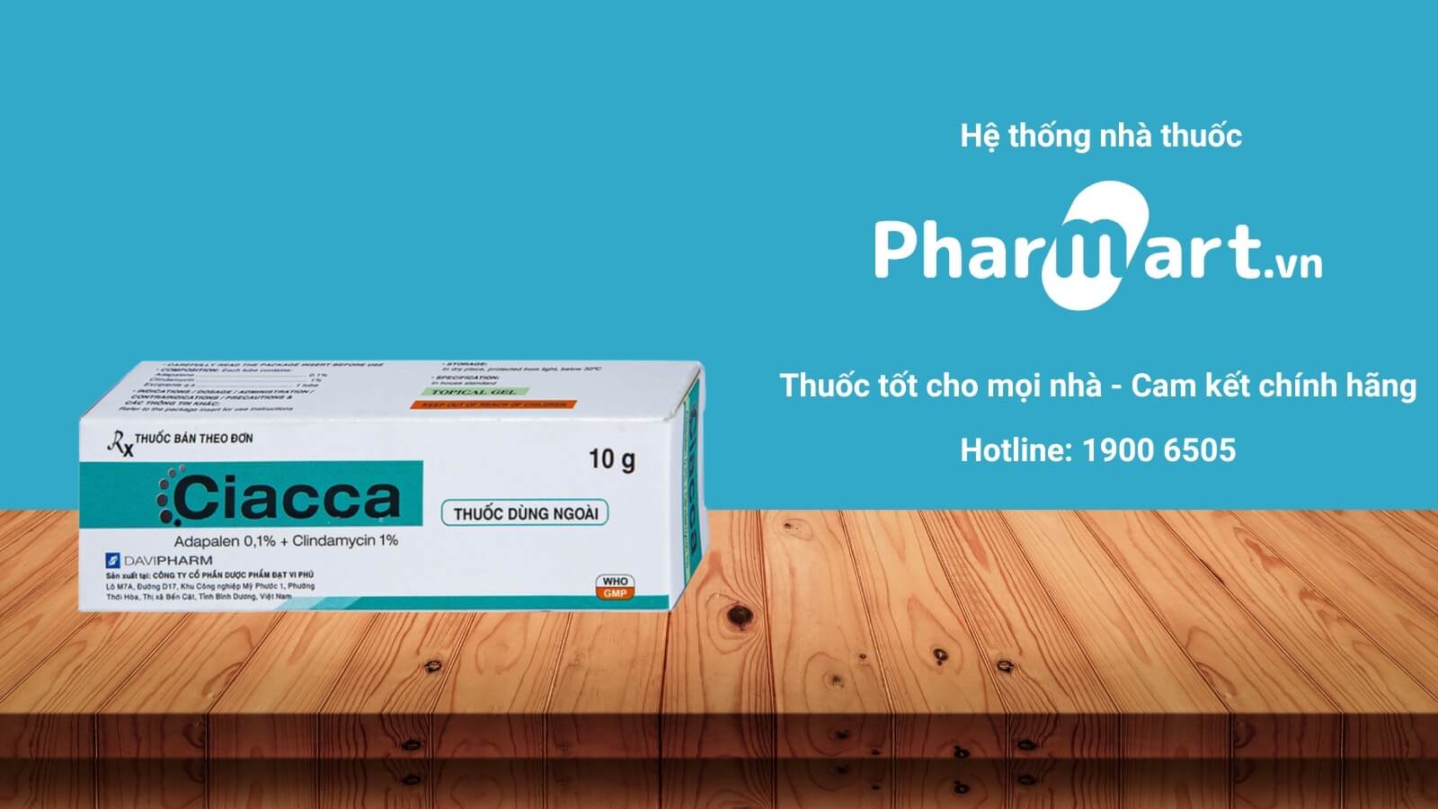 Mua Ciacca Gel chính hãng tại Hz888a.com