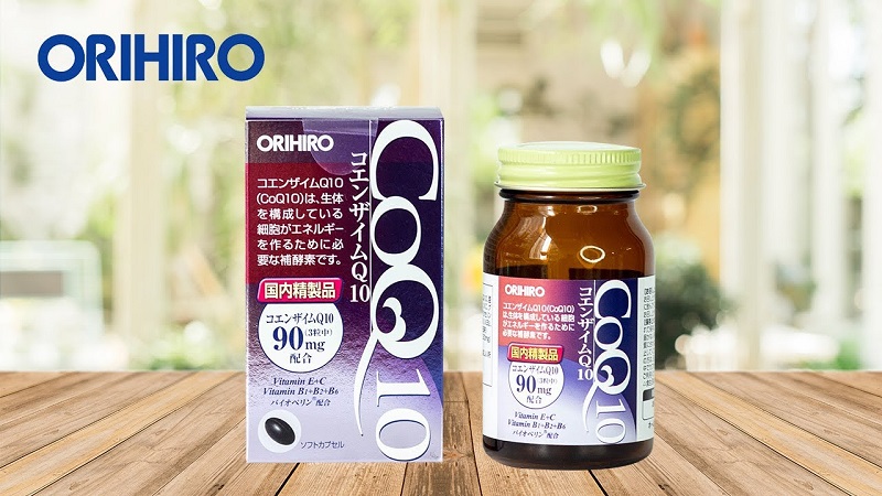 Mua vi&ecirc;n uống Coenzyme Q10 Orihiro