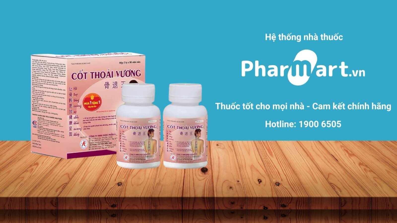 Cốt Tho&aacute;i Vương 180 vi&ecirc;n được ph&acirc;n phối ch&iacute;nh h&atilde;ng tại HZ888A