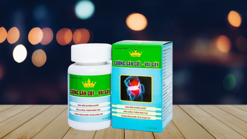 Vi&ecirc;n uống Cường G&acirc;n Cốt Vai G&aacute;y Kingphar