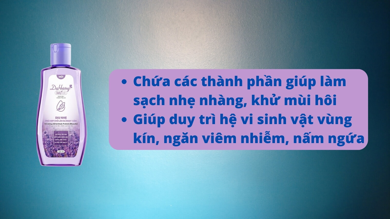 Dạ Hương Daily Fresh T&iacute;m gi&uacute;p l&agrave;m sạch nhẹ nh&agrave;ng