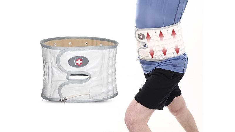 Đai k&eacute;o gi&atilde;n cột sống lưng Alphay YGAH-2 &ocirc;m s&aacute;t gi&uacute;p cố định cột sống thắt lưng