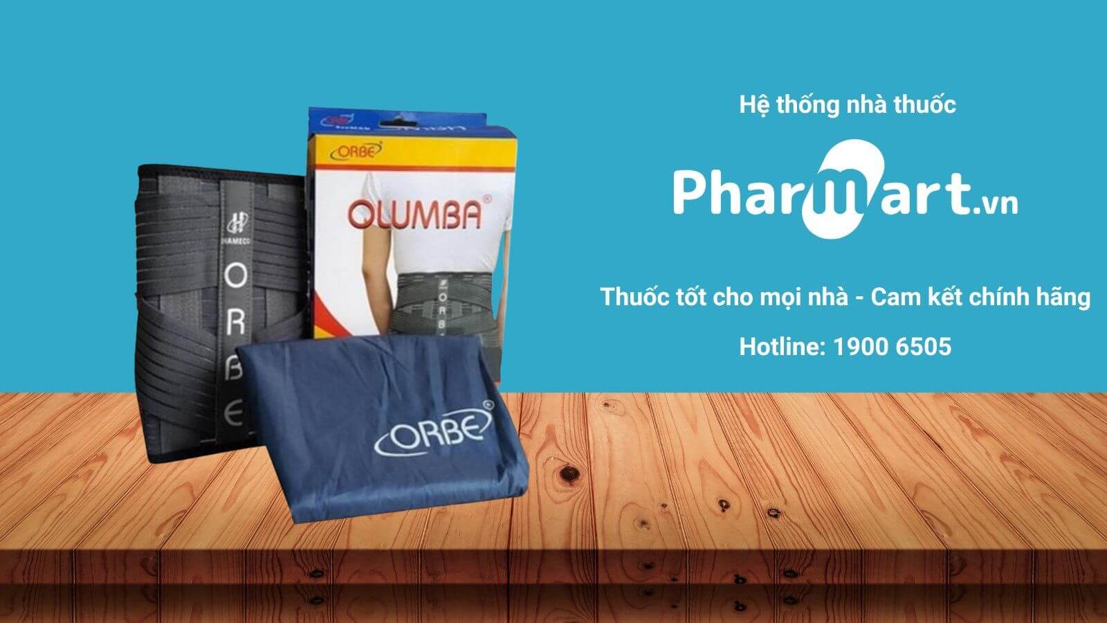 Mua ngay đai lưng Orbe Olumba tại Nh&agrave; Thuốc HZ888A