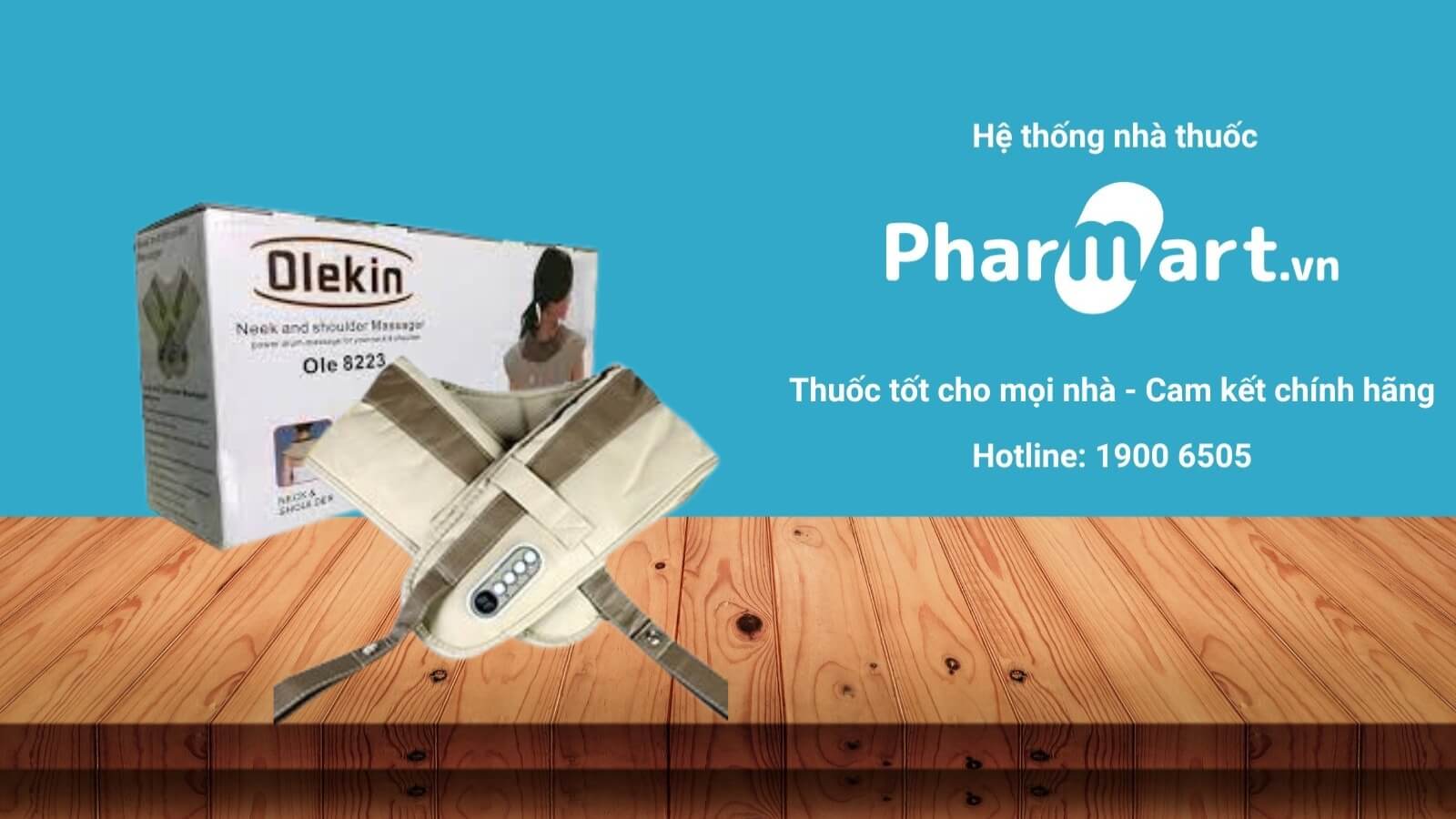 Đai massage vai, lưng, cổ Olekin Ole-8223 được ph&acirc;n phối ch&iacute;nh h&atilde;ng tại HZ888A