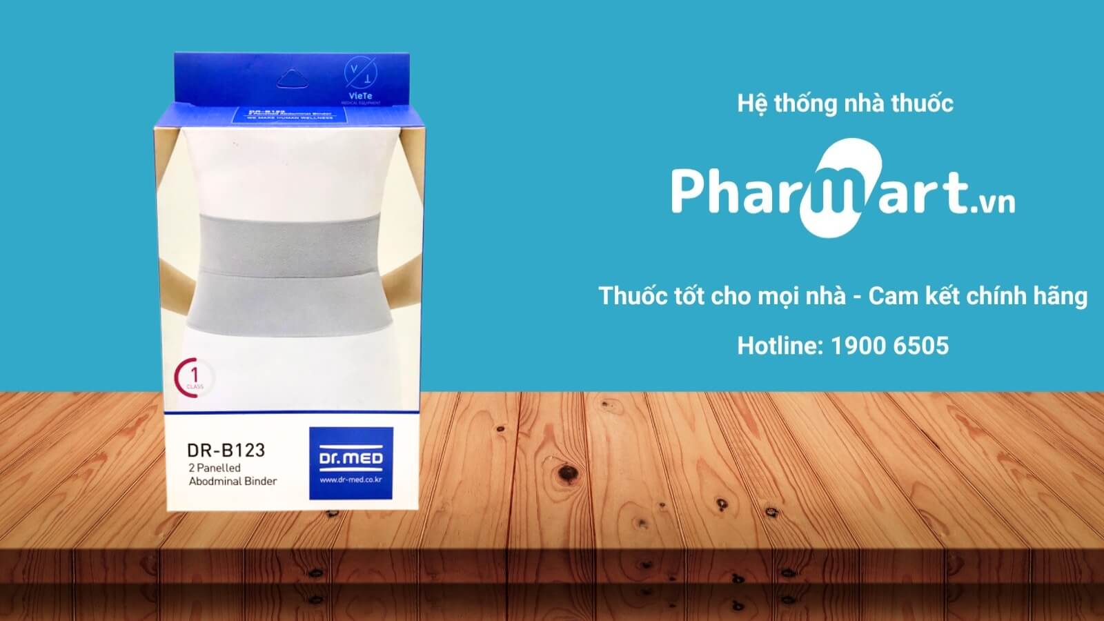 Đai nịt bụng 2 tấm B123 size S được ph&acirc;n phối ch&iacute;nh h&atilde;ng tại HZ888A