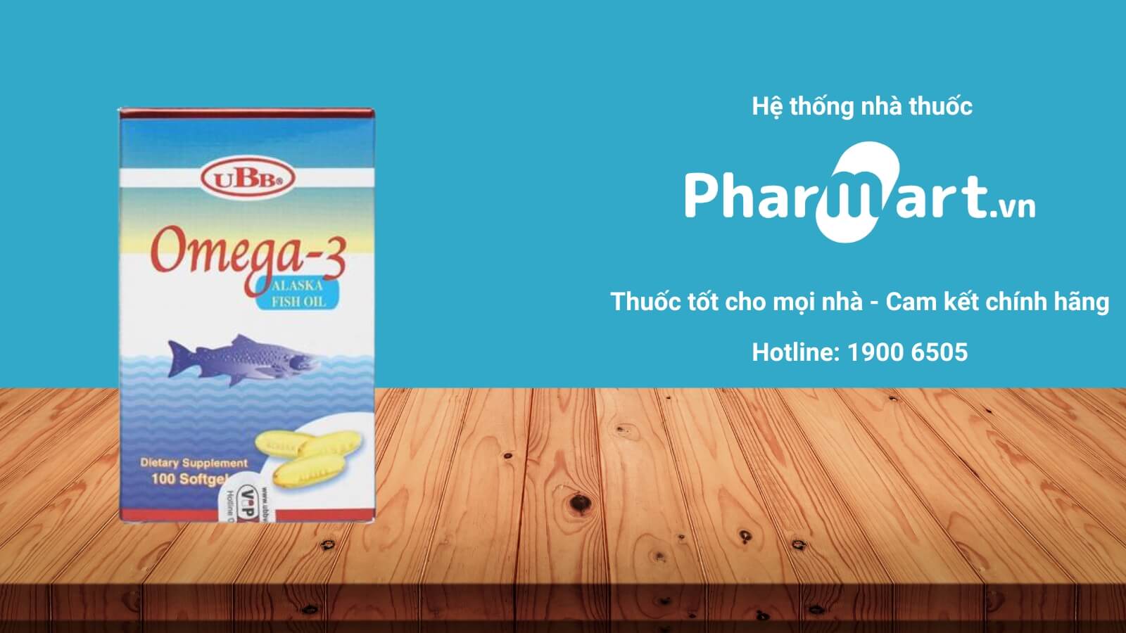 Địa chỉ mua Dầu cá Omega 3 Alaska Fish Oil UBB uy tín, chất lượng