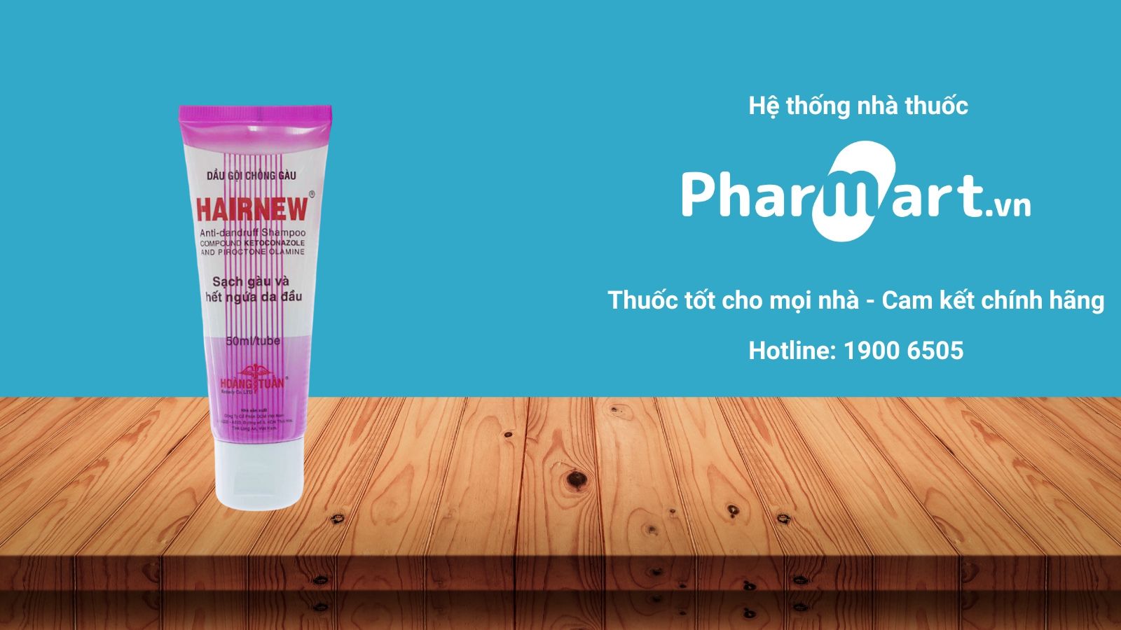 Dầu gội chống gàu Hair new đang được bán chính hãng tại Nhà thuốc Hz888a.com