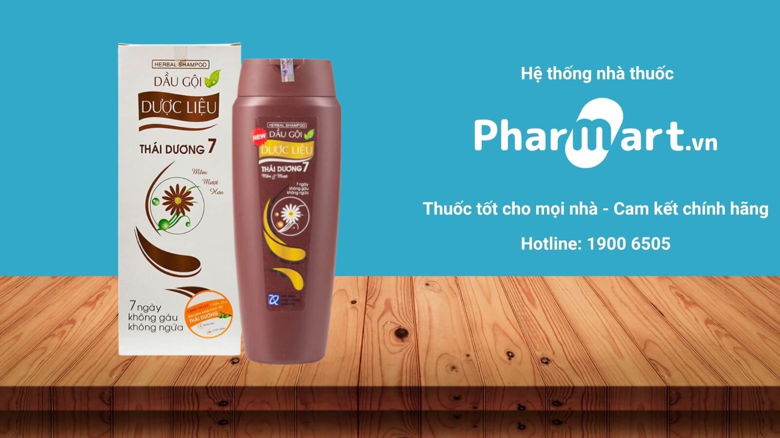 Dầu gội dược liệu Th&aacute;i Dương 7 hiện đang được b&aacute;n tại Nh&agrave; thuốc Hz888a.com
