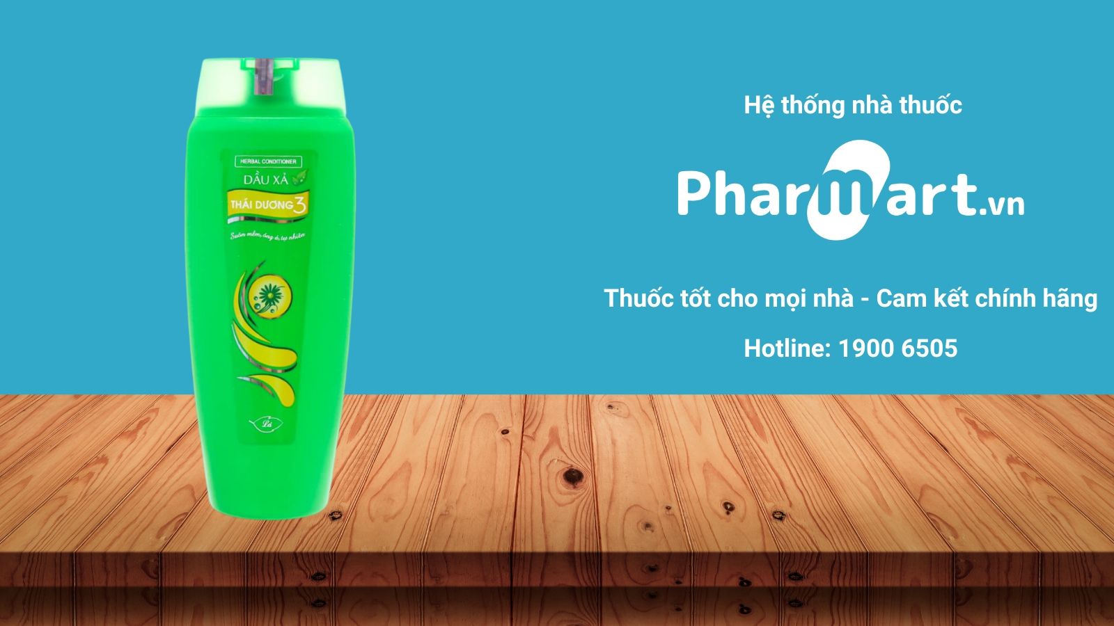 Dầu xả Th&aacute;i Dương 3 xanh đang được b&aacute;n ch&iacute;nh h&atilde;ng tại Nh&agrave; thuốc Hz888a.com