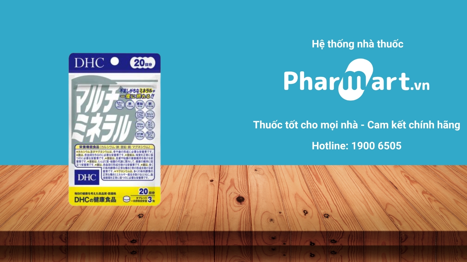 Mua ngay DHC Multi Minerals 20 ng&agrave;y ch&iacute;nh h&atilde;ng tại Hz888a.com. 