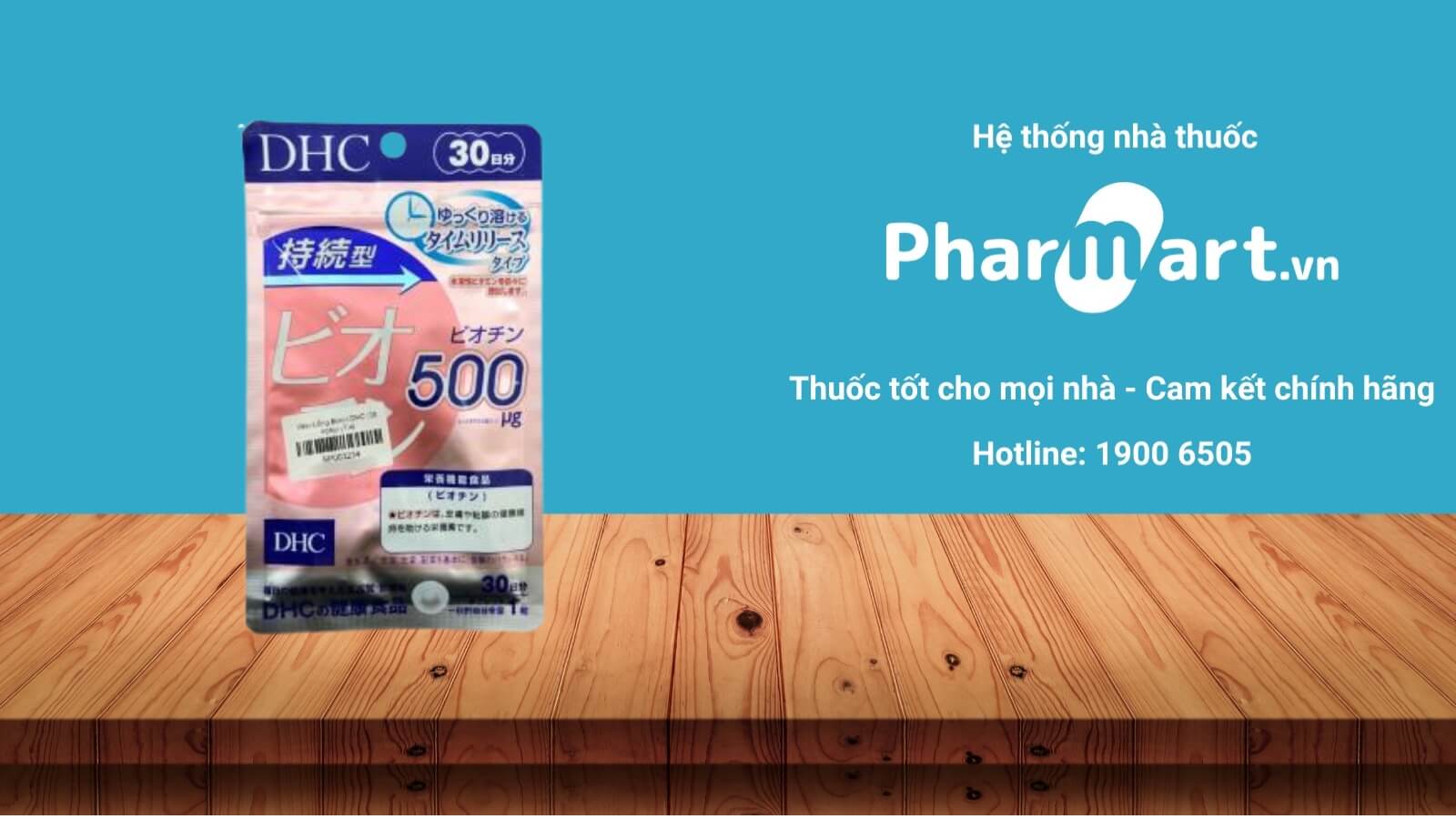 Mua ngay vi&ecirc;n uống DHC Sustained Release Biotin ch&iacute;nh h&atilde;ng tại Hz888a.com