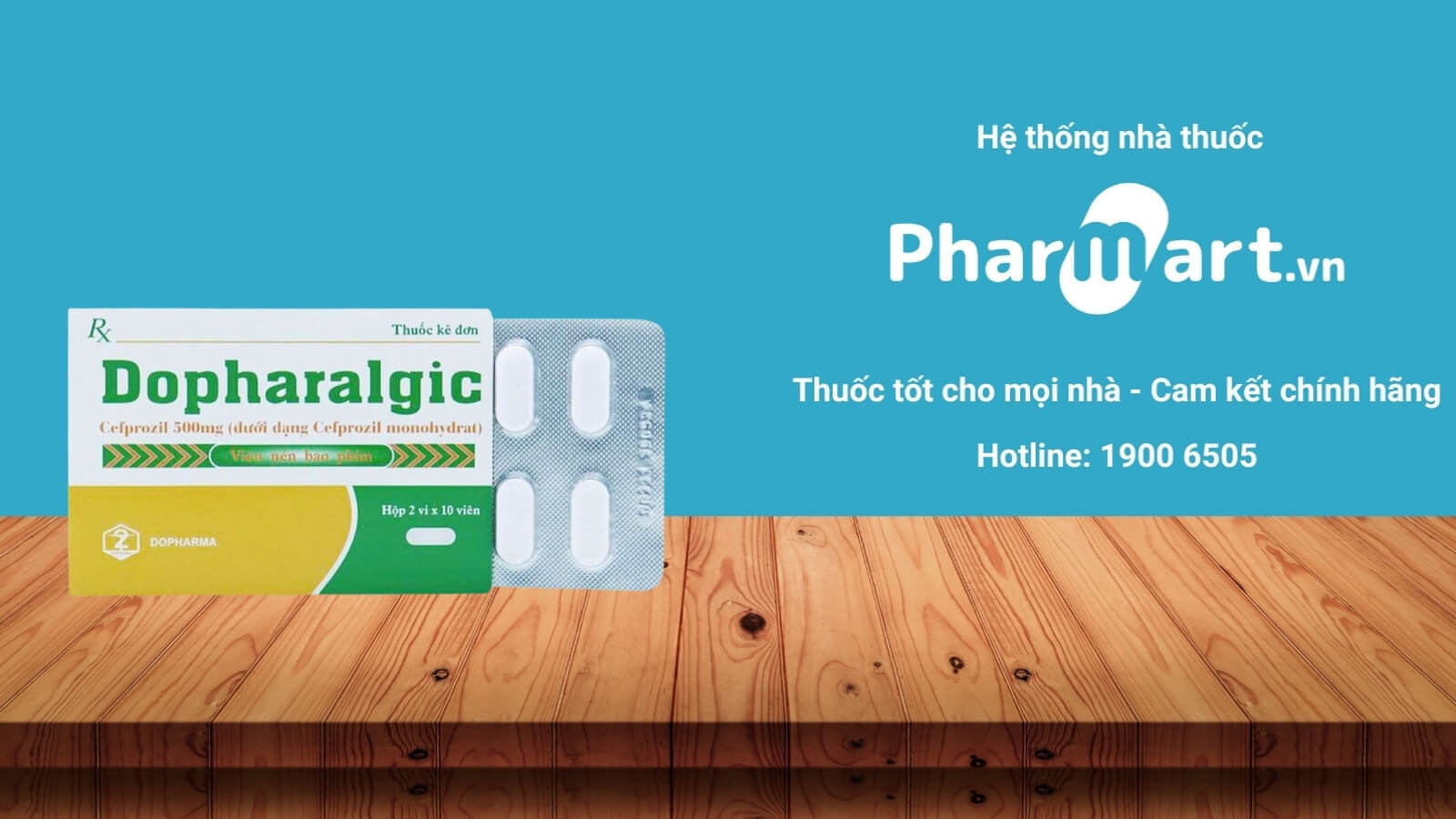 Mua ngay thuốc Dopharalgic ch&iacute;nh h&atilde;ng tại Hz888a.com