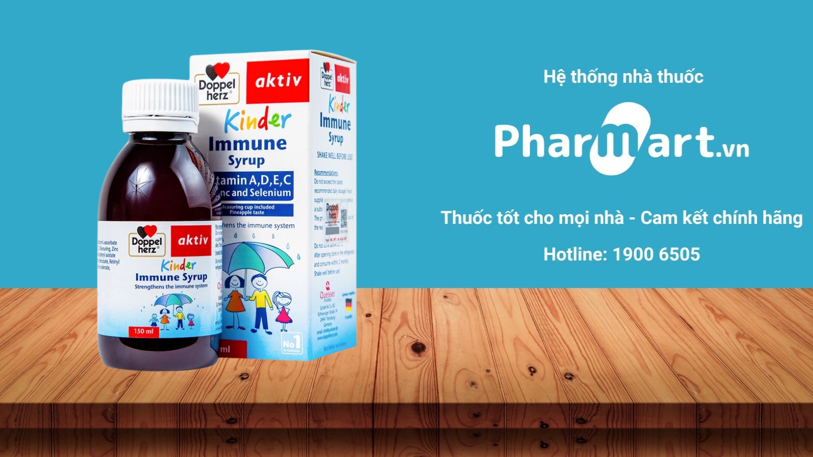 Mua Doppelherz Kinder Immune Syrup ch&iacute;nh h&atilde;ng tại Hz888a.com