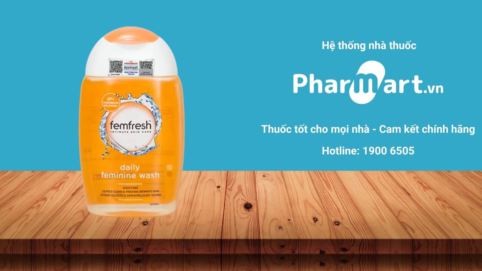 Femfresh Daily Intimate Wash hiện đang được ph&acirc;n phối ch&iacute;nh h&atilde;ng tại Hz888a.com
