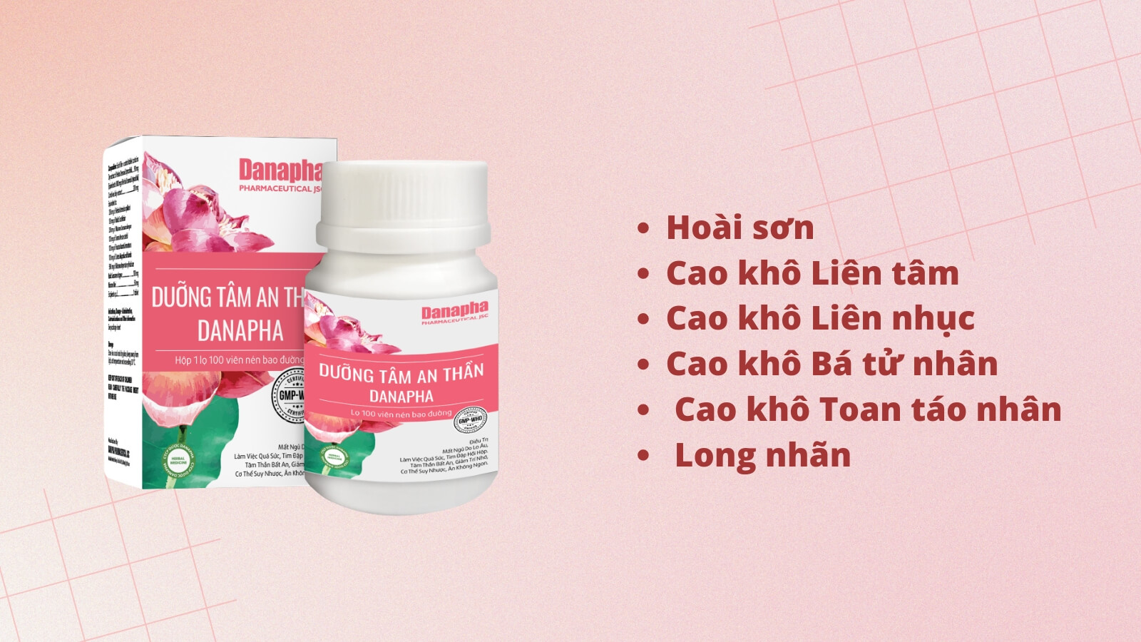 Th&agrave;nh phần ho&agrave;n to&agrave;n l&agrave; c&aacute;c thảo dược qu&yacute;