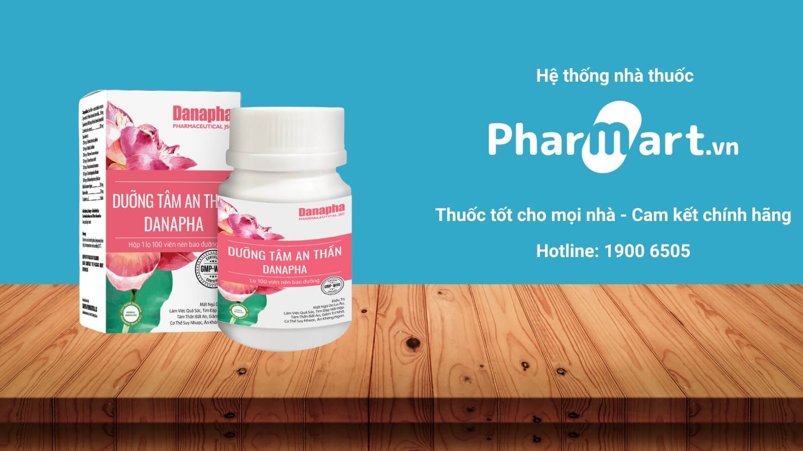 Mua Dưỡng t&acirc;m an thần Danapha ch&iacute;nh h&atilde;ng tại Hz888a.com