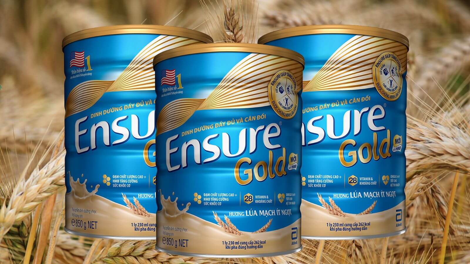 Th&agrave;nh phần của Sữa Ensure Gold