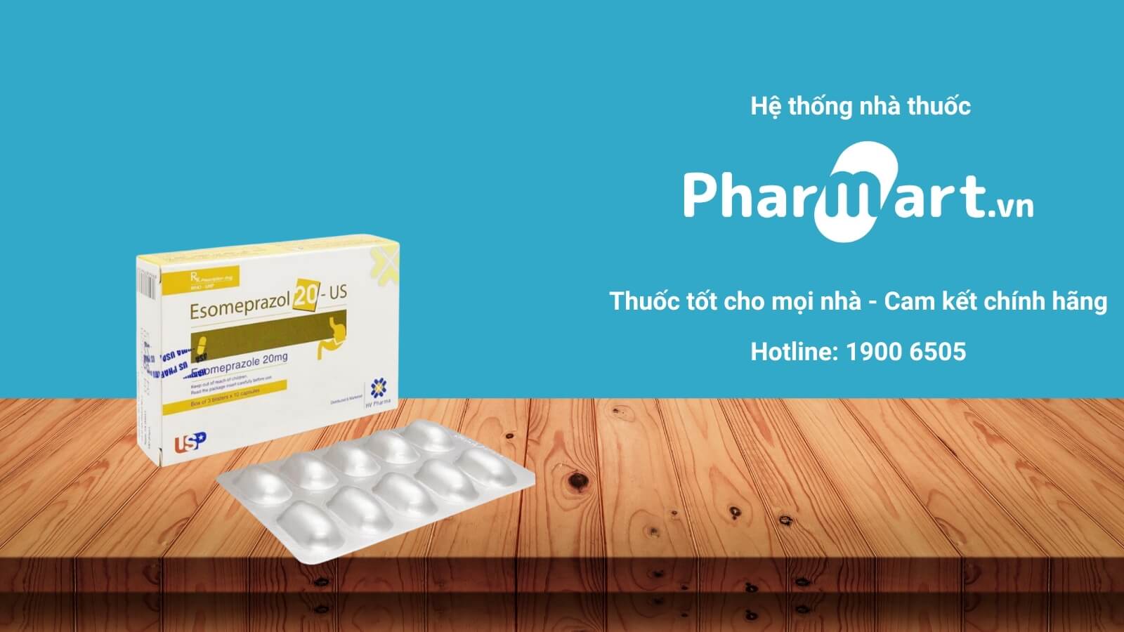Mua Esomeprazol 20mg ch&iacute;nh h&atilde;ng tại Hz888a.com