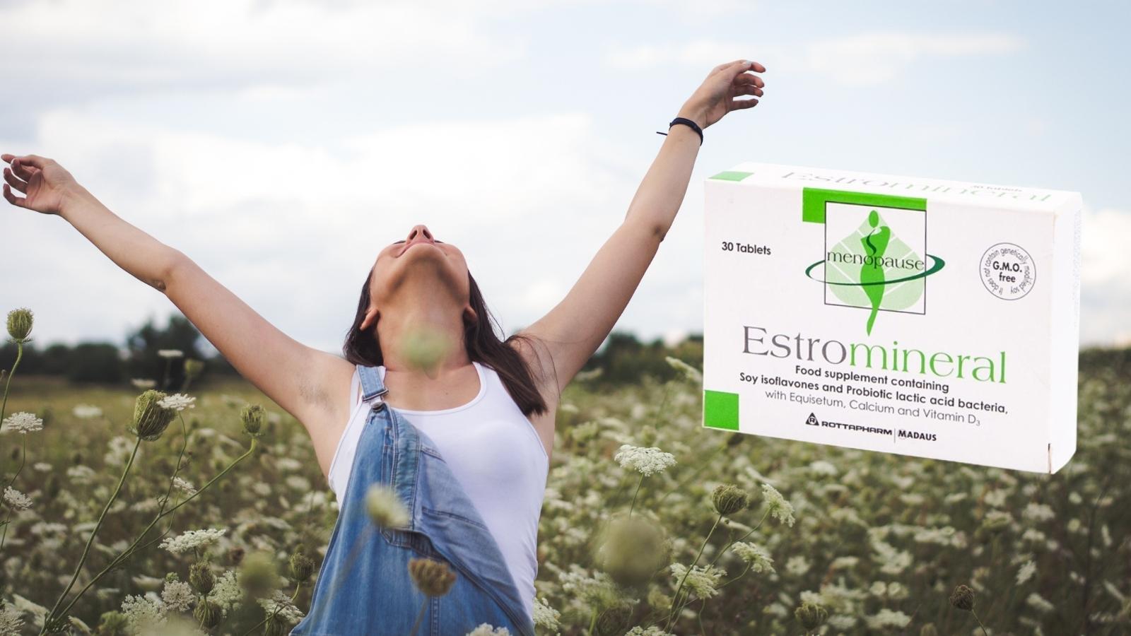 Vi&ecirc;n uống Estromineral cải thiện triệu chứng tiền m&atilde;n kinh