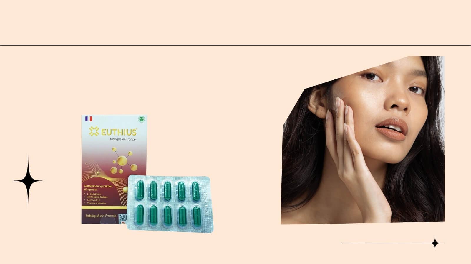 Euthius l&agrave; vi&ecirc;n uống chăm s&oacute;c da cao cấp từ b&ecirc;n trong