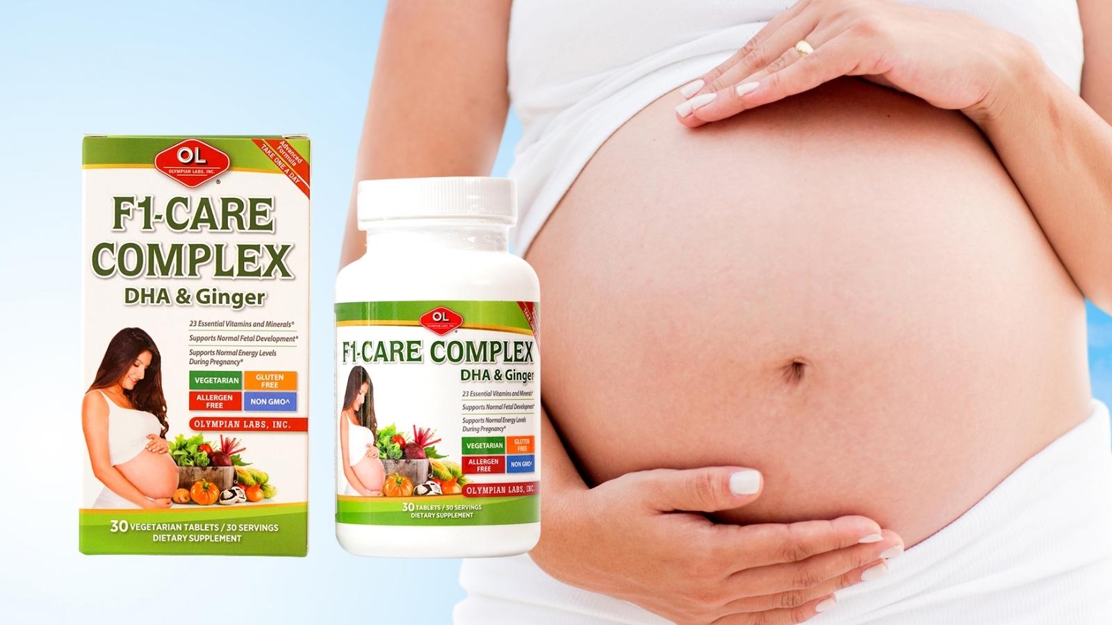 F1 - Care Complex hỗ trợ ph&ograve;ng đ&aacute;i th&aacute;o đường thai kỳ.
