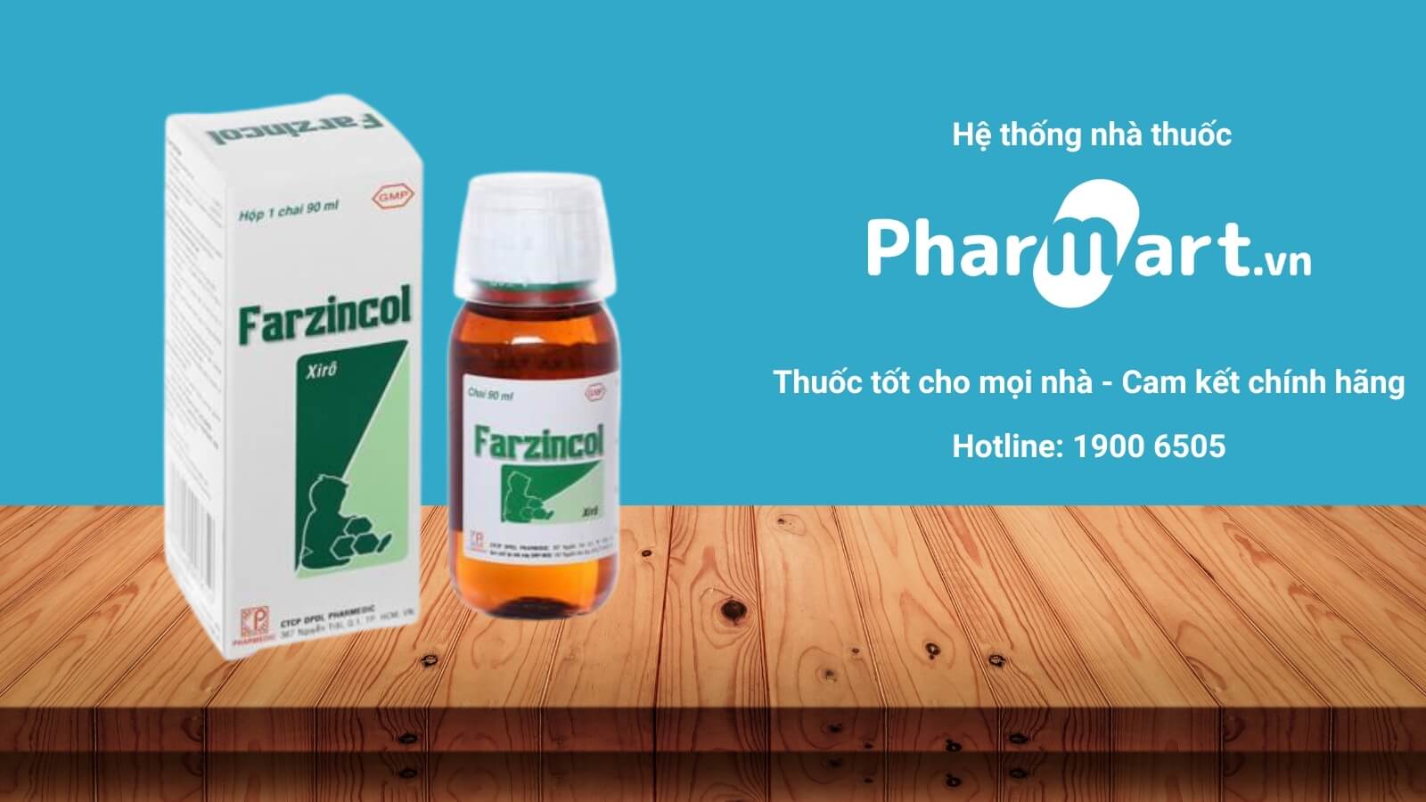 Mua ngay Farzincol 10mg/5ml tại Hz888a.com