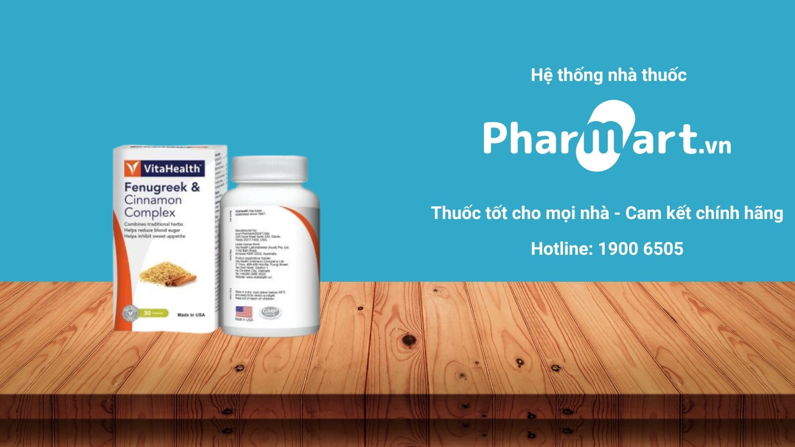 Mua ngay Fenugreek & Cinnamon Complex ch&iacute;nh h&atilde;ng tại Hz888a.com
