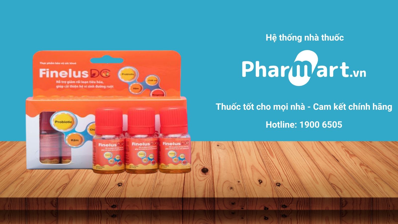 Finelus DC đang được b&aacute;n ch&iacute;nh h&atilde;ng tại Nh&agrave; thuốc Hz888a.com